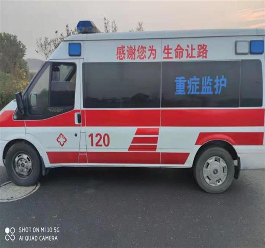 库车救护车出租服务案例3